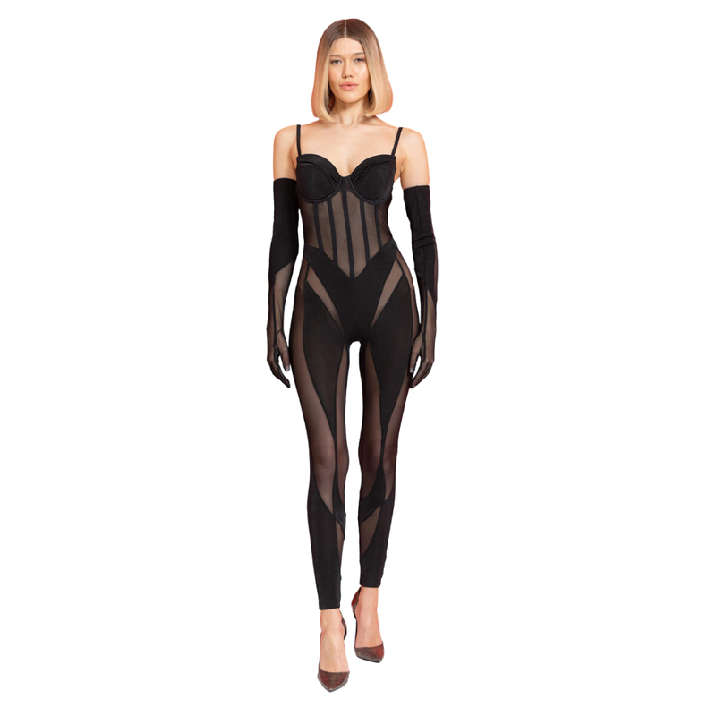 CRTBLNCHSHP SHANNON JUMPSUIT BLACK M