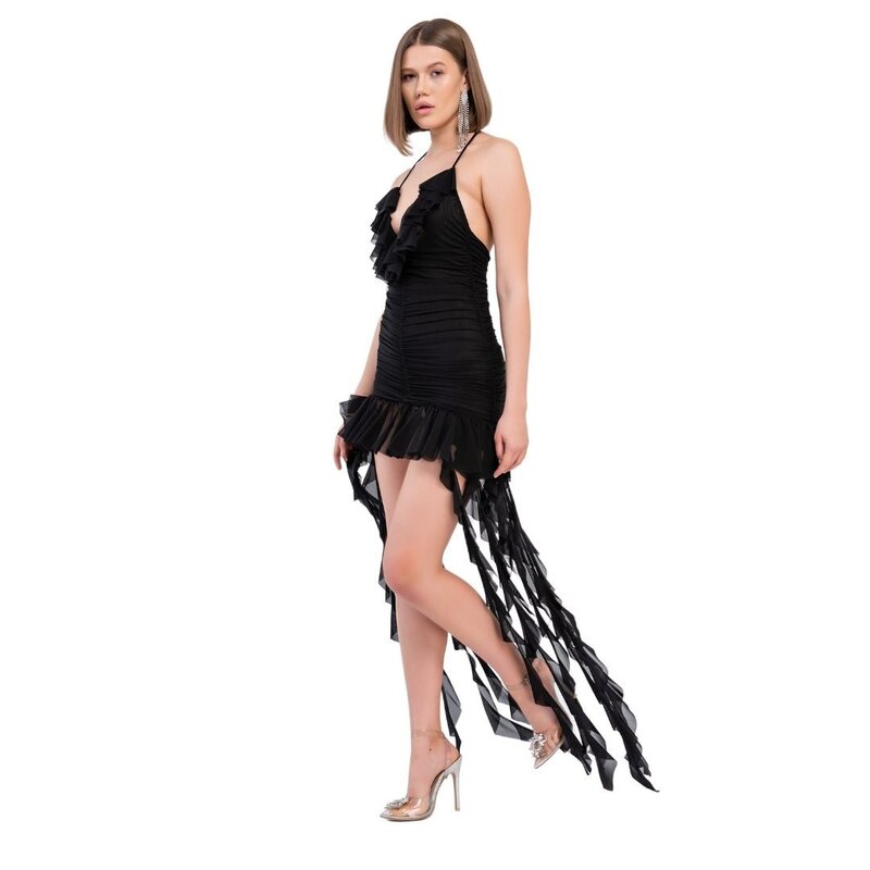 CRTBLNCHSHP NORMA ACCENTED DRESS BLACK M