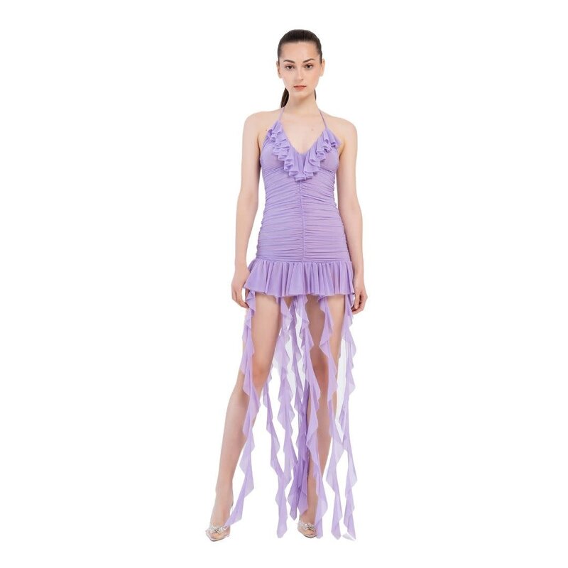CRTBLNCHSHP NORMA ACCENTED DRESS LILAC M