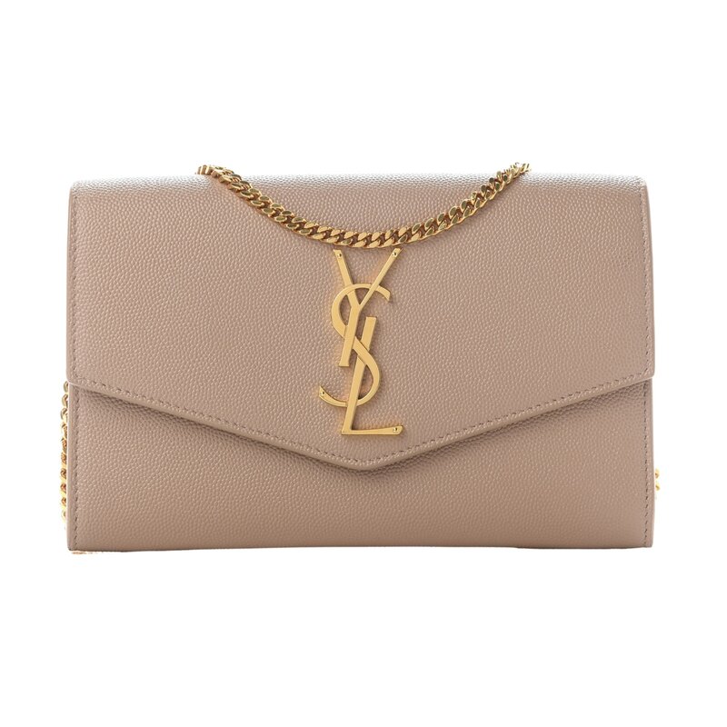 Ysl nude wallet on hotsell chain
