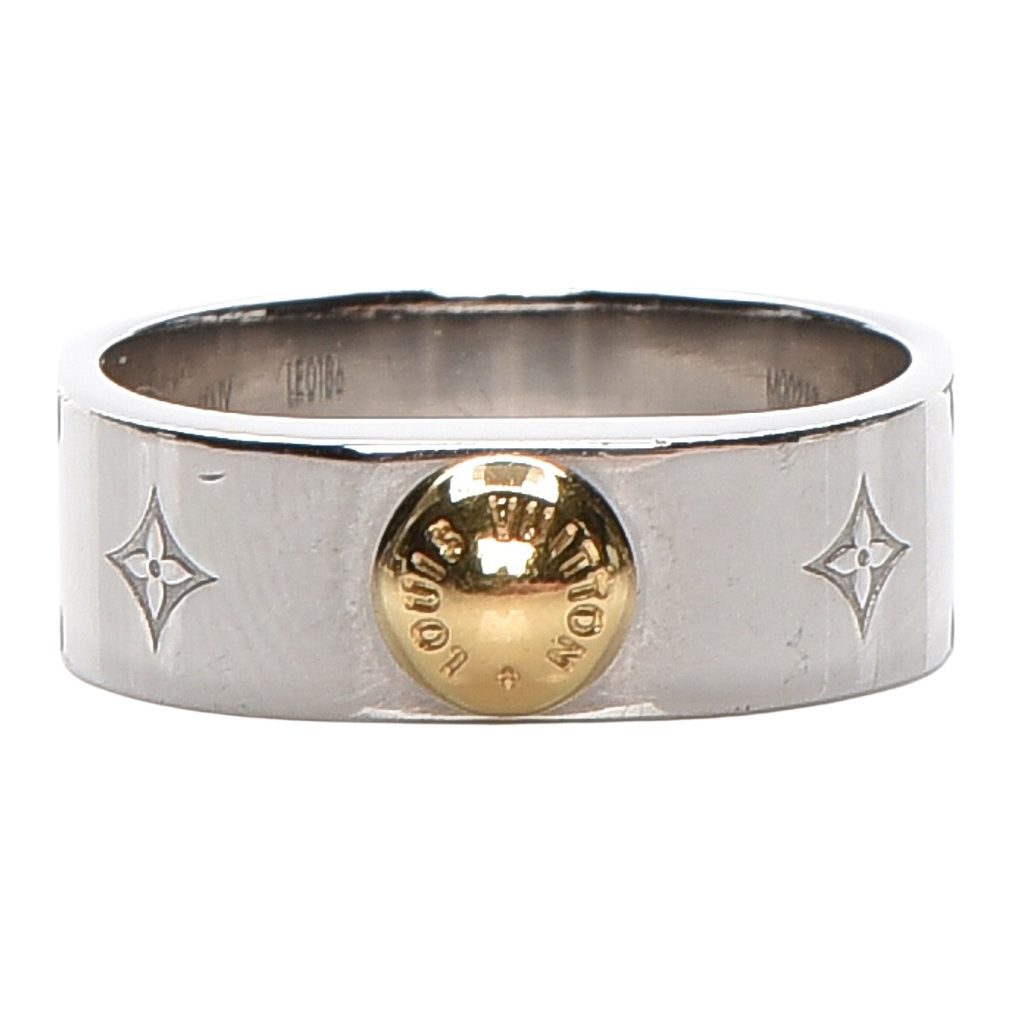 Louis Vuitton - Authenticated Nanogram Bracelet - Metal Gold for Women, Good Condition