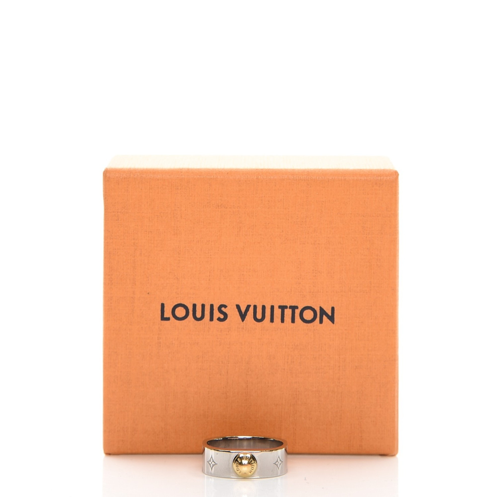 Nanogram Ring, Used & Preloved Louis Vuitton Ring, LXR Canada, Gold