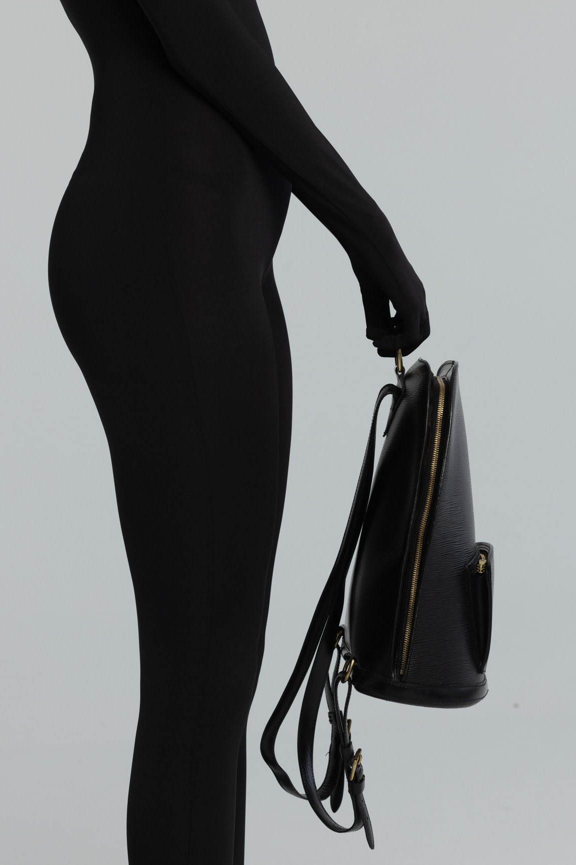 Louis Vuitton Black Epi Leather Noir Gobelins Backpack ref.416881 - Joli  Closet