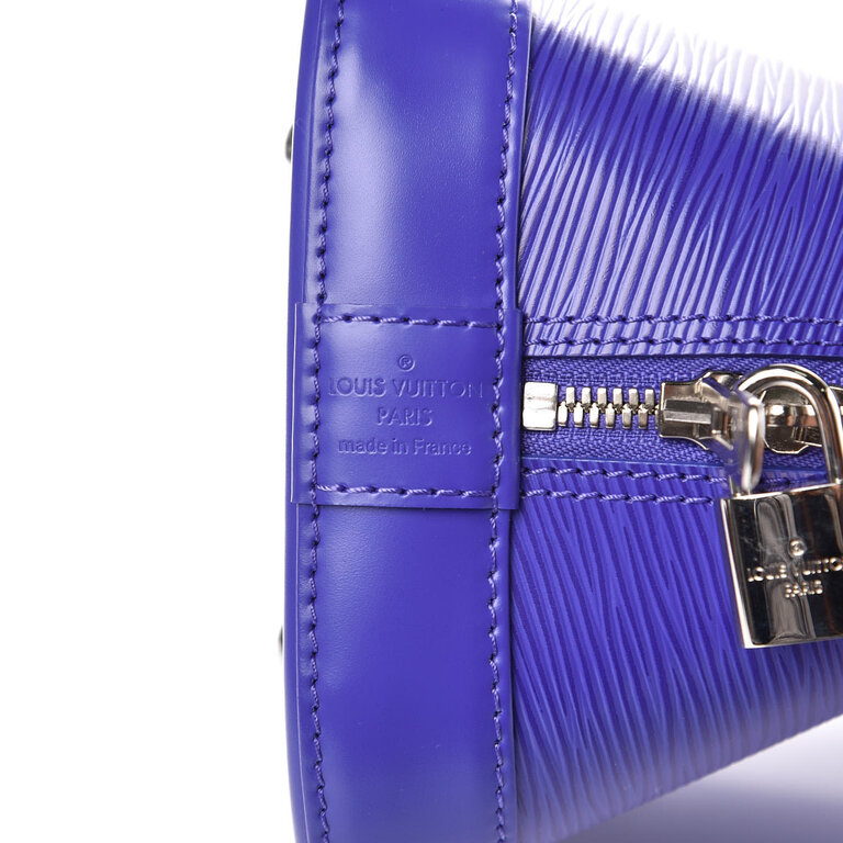 Louis Vuitton Purple Epi Leather Alma PM Bag Louis Vuitton