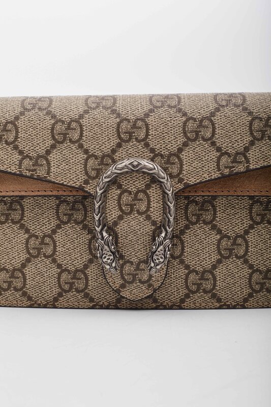 GUCCI GUCCI SUPER MINI DIONYSUS MONOGRAM GG SUPREME BAG