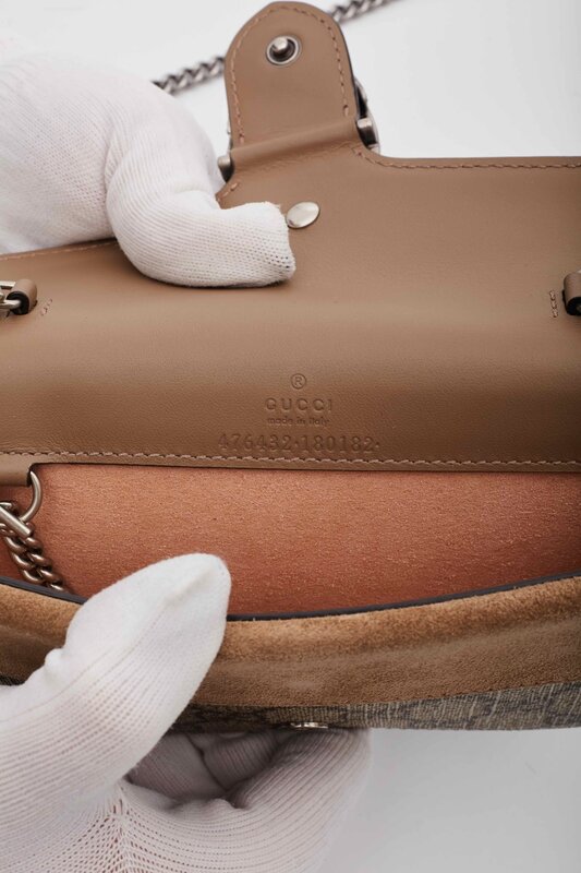 GUCCI GUCCI SUPER MINI DIONYSUS MONOGRAM GG SUPREME BAG
