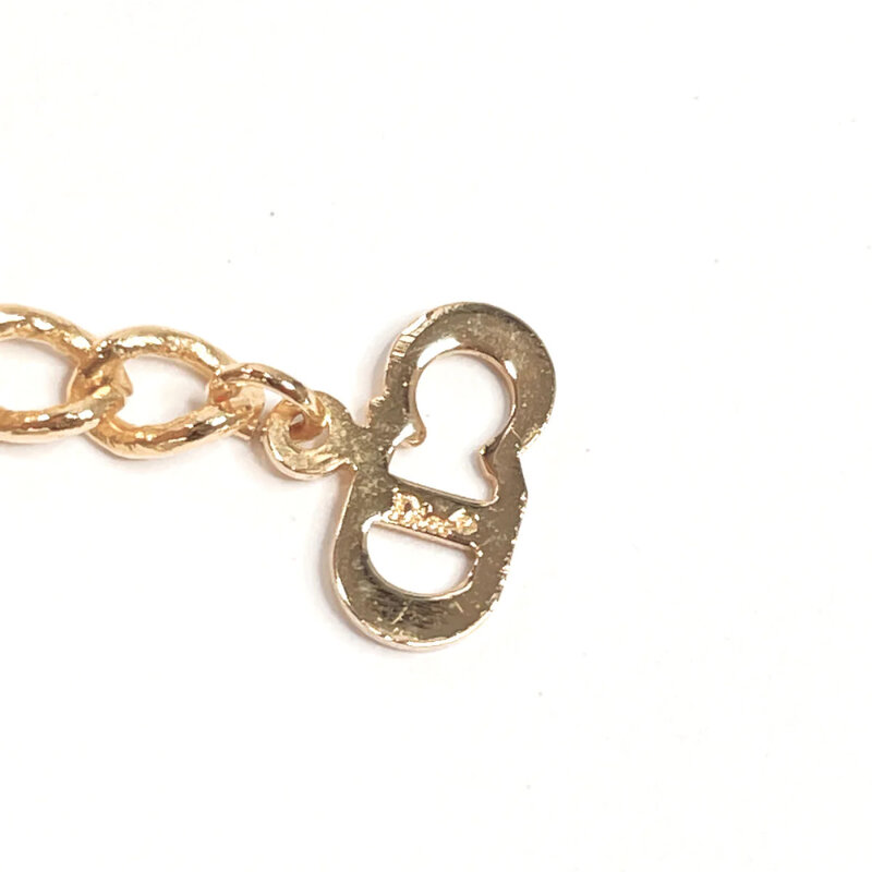 Christian dior vintage gold necklace cheap