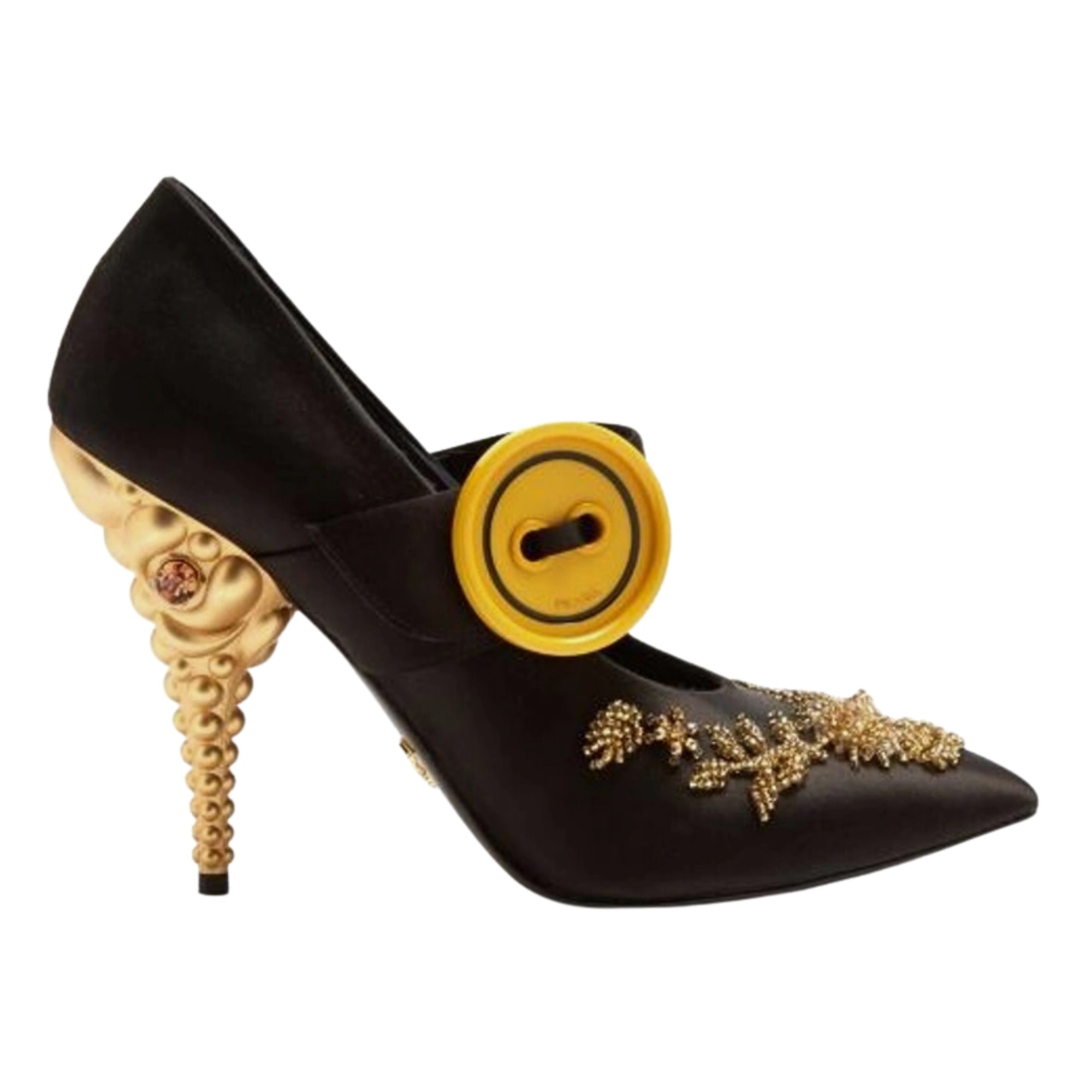 Women High Heel Shoes Black Gold | Black Gold Ladies Shoes Pumps - Women  2023 New - Aliexpress