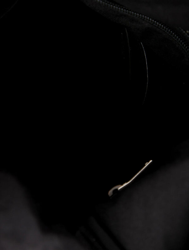 SAINT LAURENT SAINT LAURENT BLACK CANVAS RIVINGTON RACE BACKPACK