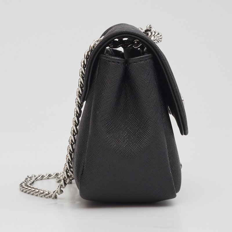 VIVIENNE WESTWOOD VIVIENNE WESTWOOD FLAP BAG WITH CHAIN DERBY PURSE SMALL