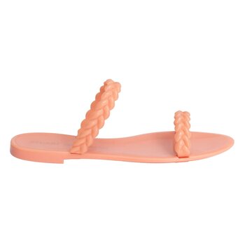 STUART WEITZMAN STUART WEITZMAN SAWYER JELLY SANDAL APRICOT (EU 38.5)