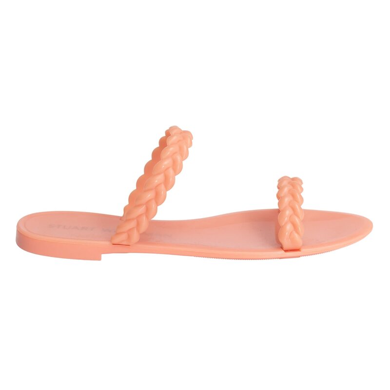 STUART WEITZMAN STUART WEITZMAN SAWYER JELLY SANDAL APRICOT (EU 38.5)