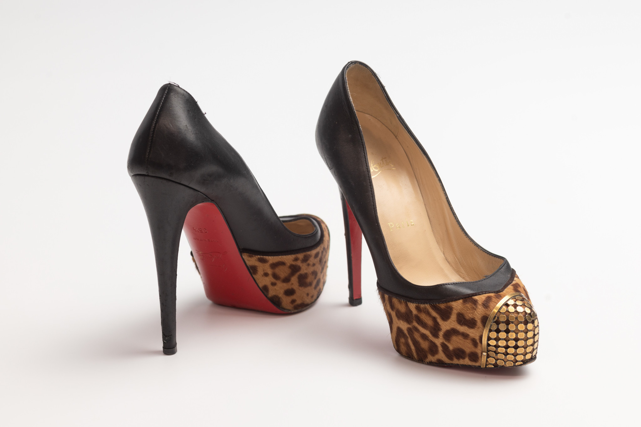 LEOPARD PRINT PONY HAIR MAGGIE PUMPS EU 35.5 CRTBLNCHSHP