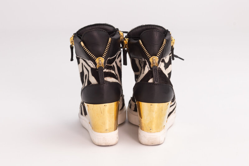 Wild Diva Wedge Fashion Sneakers | Mercari