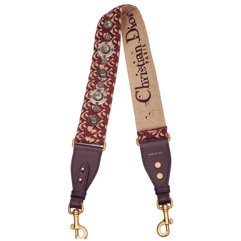 OBLIQUE BOHEMIAN STUDDED SHOULDER STRAP CRTBLNCHSHP