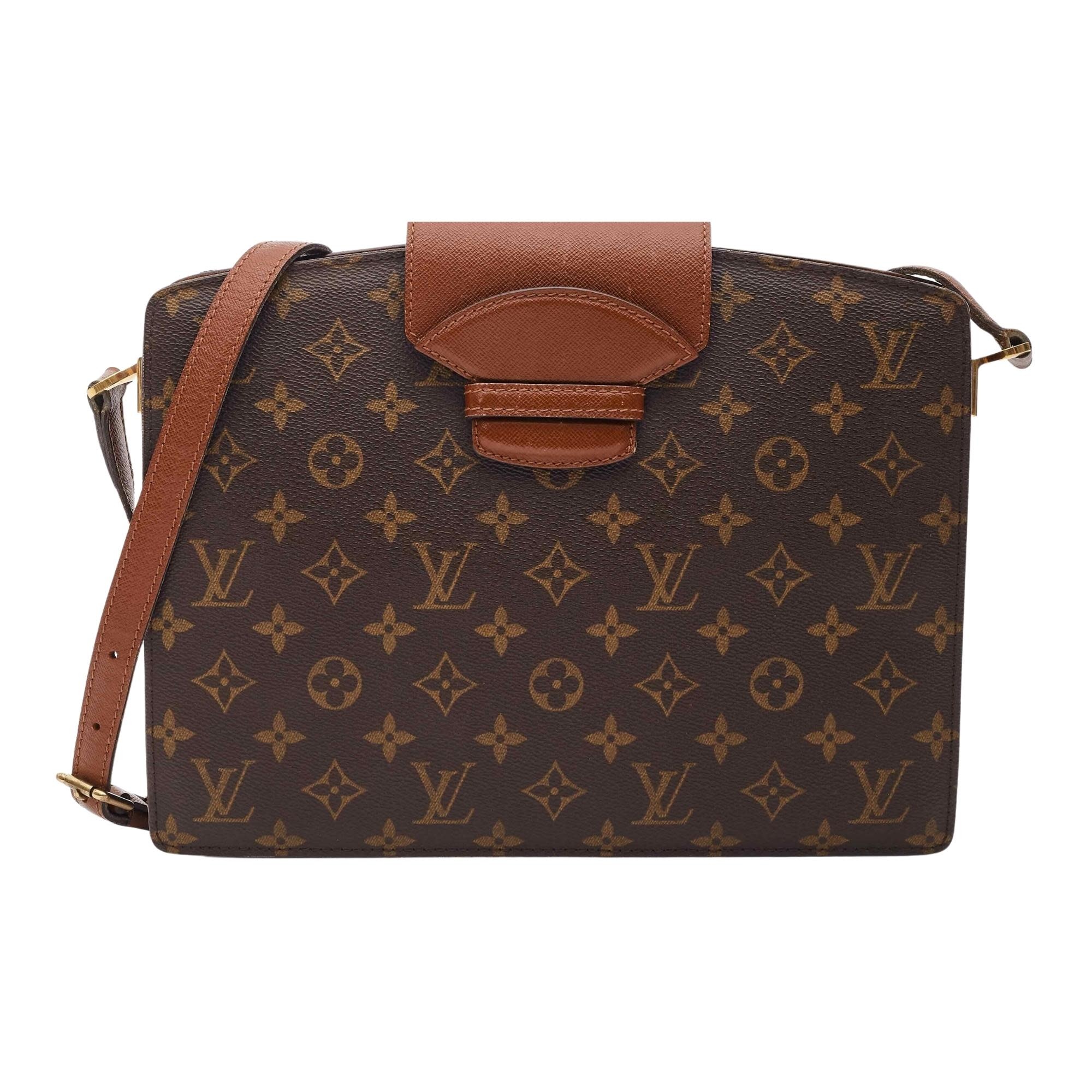 LOUIS VUITTON VINTAGE MONOGRAM COURCELLES SHOULDER BAG