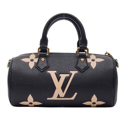 LOUIS VUITTON LOUIS VUITTON MONOGRAM BLACK EMPREINTE PAPILLON BB BAG