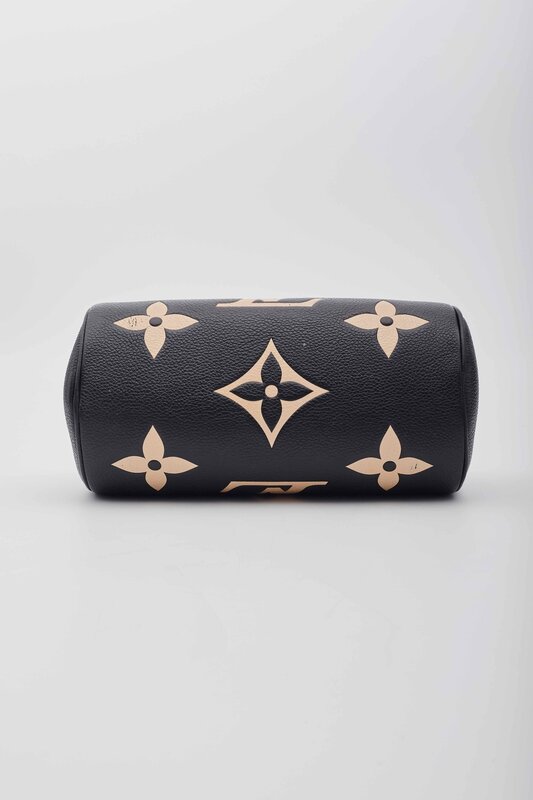 LOUIS VUITTON LOUIS VUITTON MONOGRAM BLACK EMPREINTE PAPILLON BB BAG