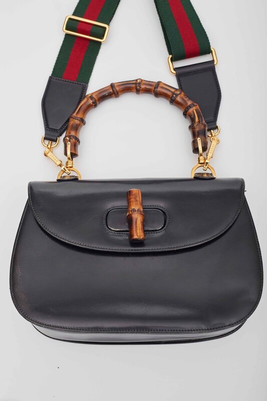 GUCCI VINTAGE BAMBOO 1947 MINI TOP HANDLE BAG