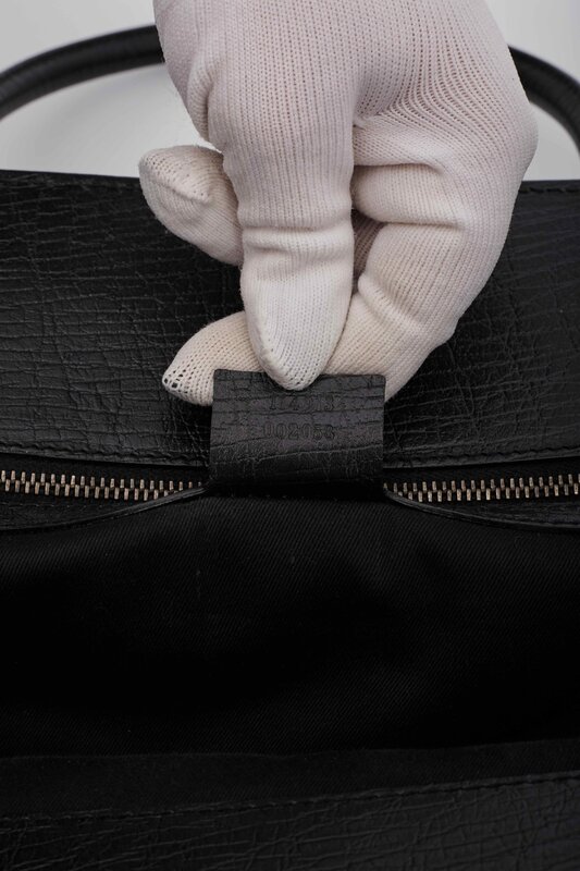 GUCCI GUCCI MONOGRAM CANVAS HORSEBIT TOTE BAG
