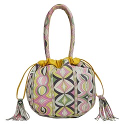 EMILIO PUCCI EMILIO PUCCI TASSEL TOP HANDLE BAG