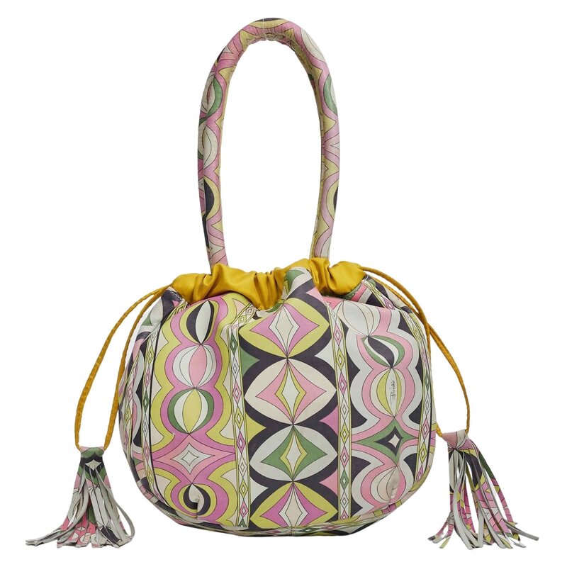 EMILIO PUCCI EMILIO PUCCI TASSEL TOP HANDLE BAG
