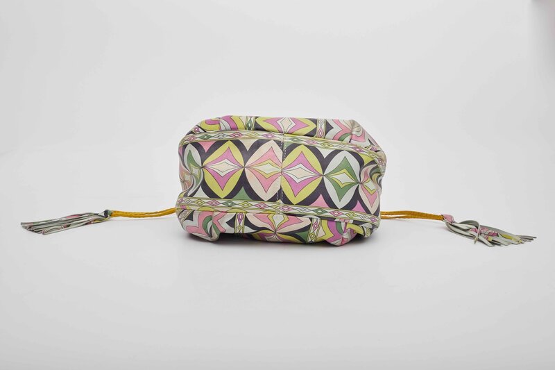 EMILIO PUCCI EMILIO PUCCI TASSEL TOP HANDLE BAG
