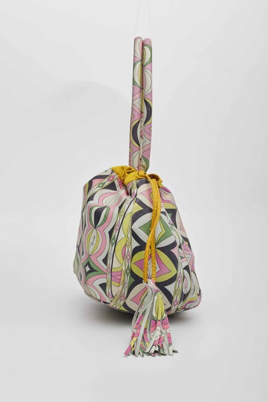 EMILIO PUCCI EMILIO PUCCI TASSEL TOP HANDLE BAG