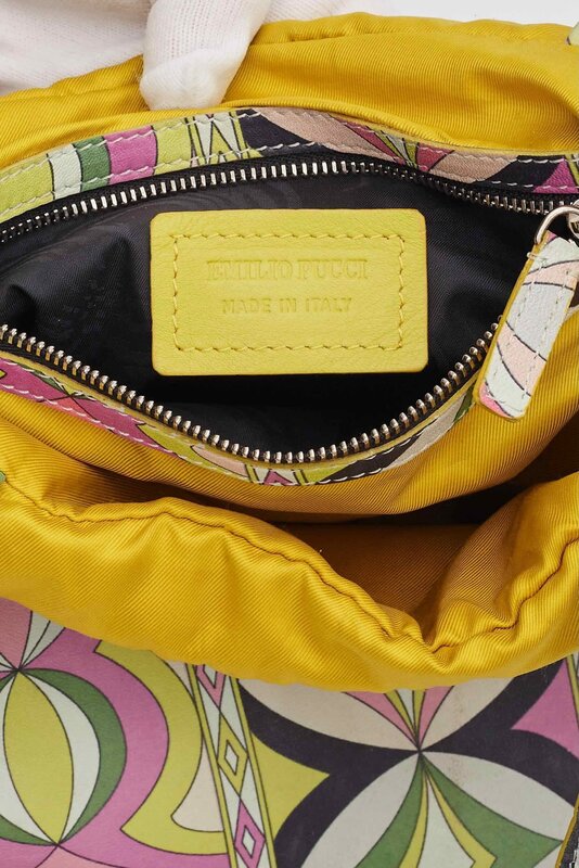EMILIO PUCCI EMILIO PUCCI TASSEL TOP HANDLE BAG