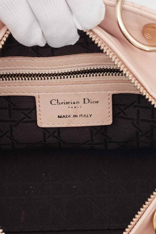 Lady dior top light pink