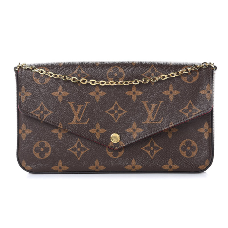 LOUIS VUITTON LOUIS VUTTON MONOGRAM FELICIE POCHETTE BAG CLASSIC  MI0139