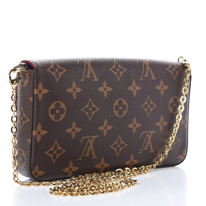 LOUIS VUITTON LOUIS VUTTON MONOGRAM FELICIE POCHETTE BAG CLASSIC  MI0139
