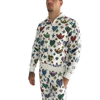 ADIDAS X JEREMY SCOTT ADIDAS X JEREMY SCOTT WHITE HEARTS TRACKSUIT (S)