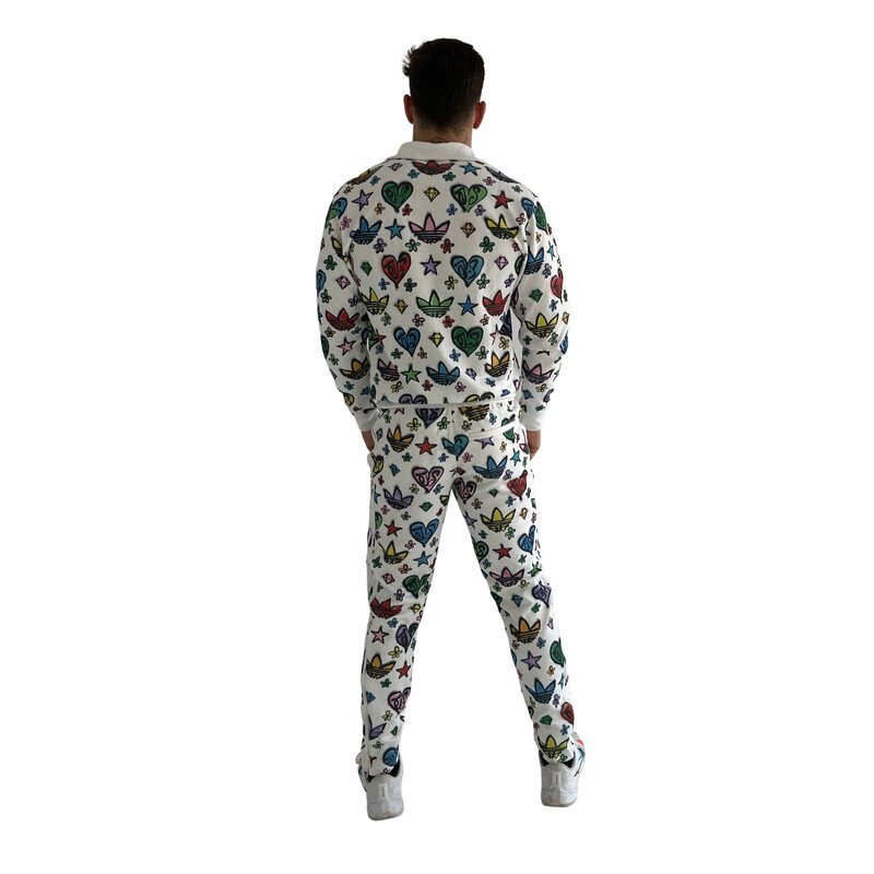 ADIDAS X JEREMY SCOTT ADIDAS X JEREMY SCOTT WHITE HEARTS TRACKSUIT (S)