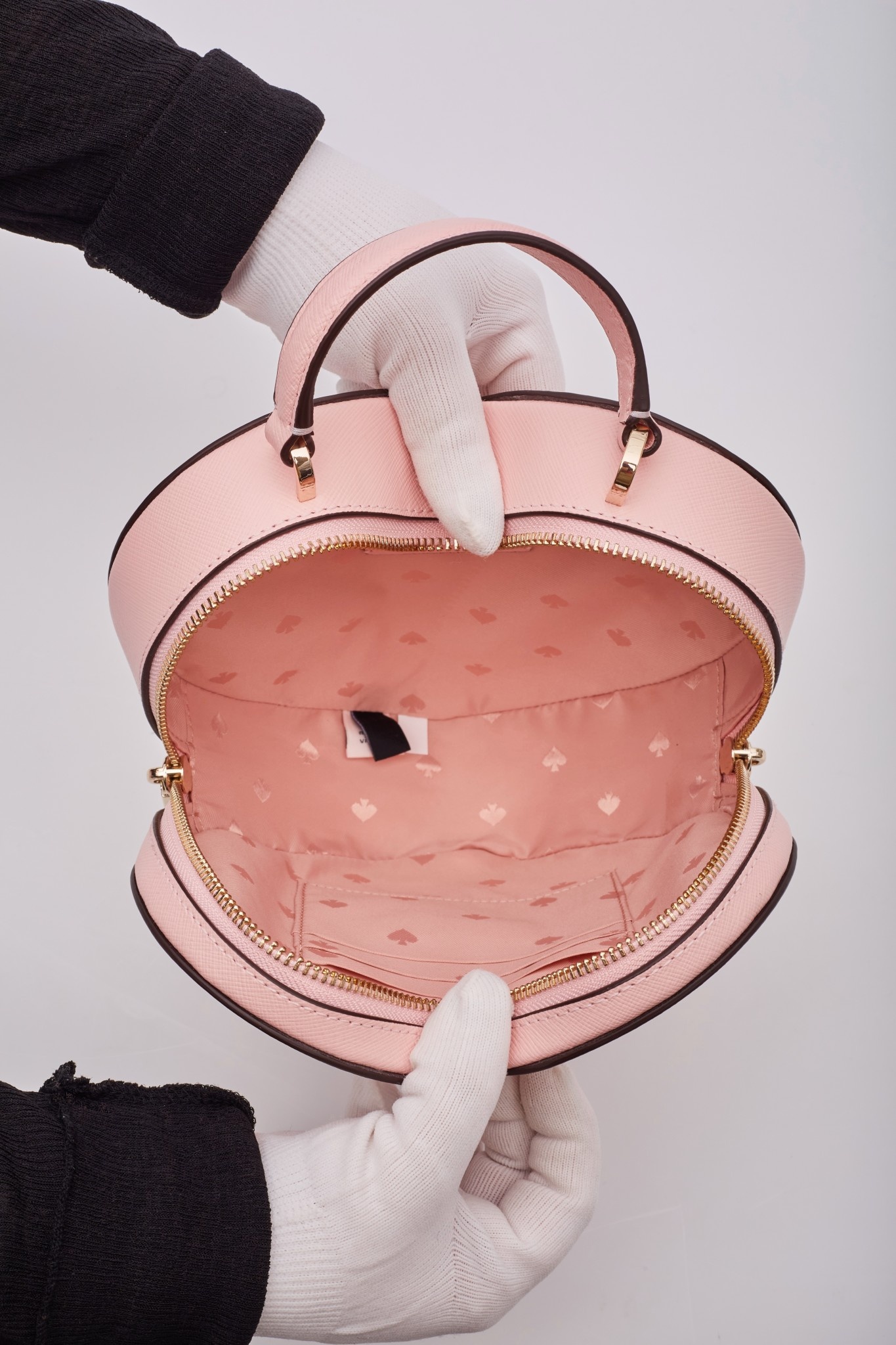 SAFFIANO PVC PINK LOVE SHACK HEART CROSSBODY BAG CRTBLNCHSHP