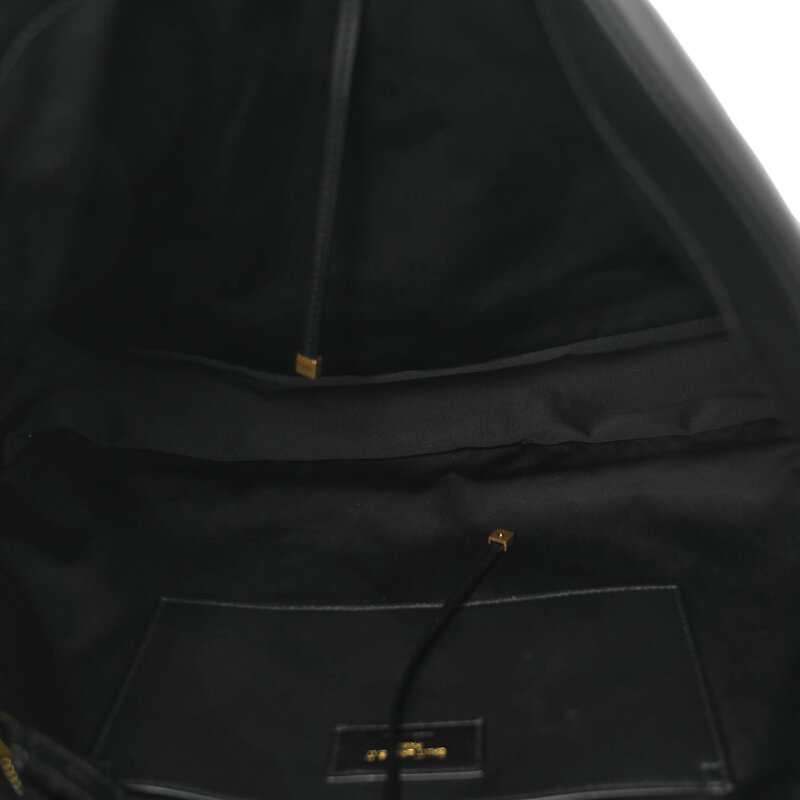 SAINT LAURENT SAINT LAURENT LAMBSKIN BLACK JAMIE 4.3 CHAIN SHOULDER BAG LARGE