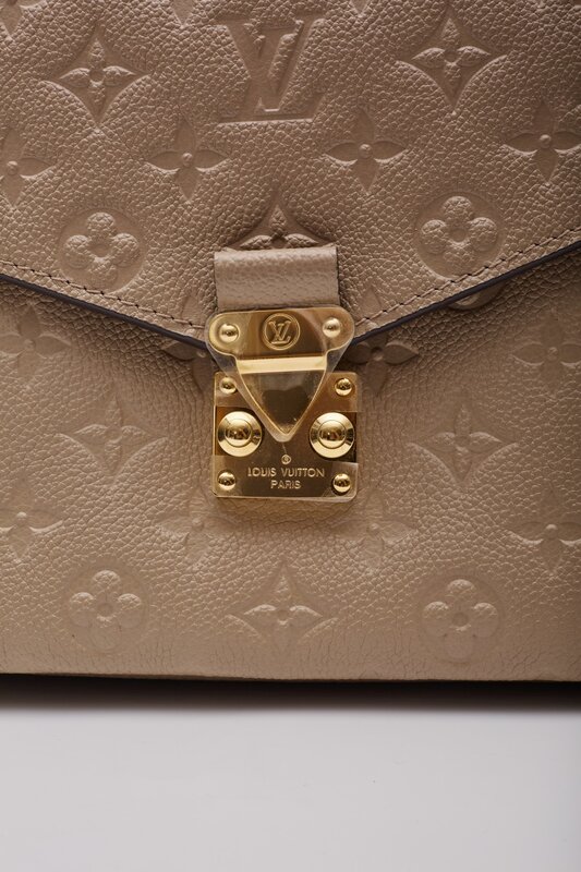 LOUIS VUITTON EMPREINTE TOURTERELLE POCHETTE METIS SHOULDER BAG