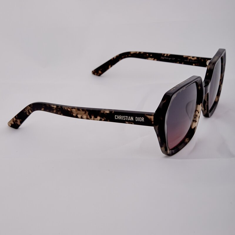 CHRISTIAN DIOR DIOR DIORMIDNIGHT GREY SMOKE GRADIENT EFFECT SUNGLASSES