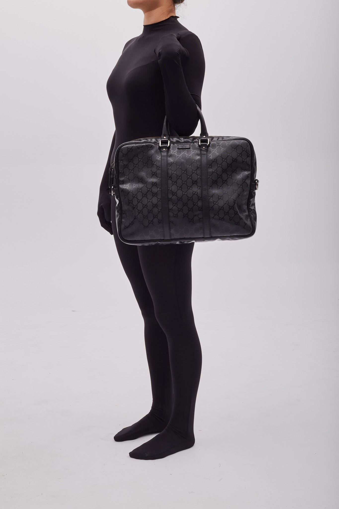 Gg black briefcase hotsell
