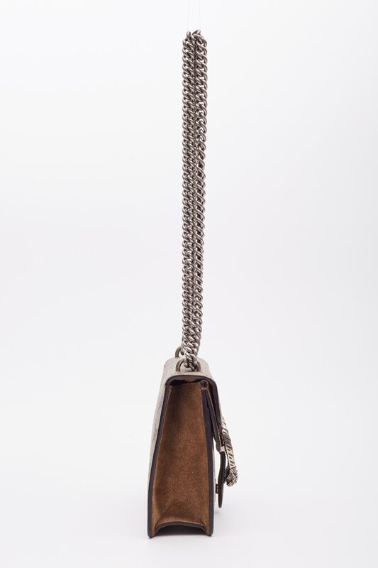GUCCI GUCCI GG SUPREME EBONY MONOGRAM DIONYSUS MINI BAG (421970)