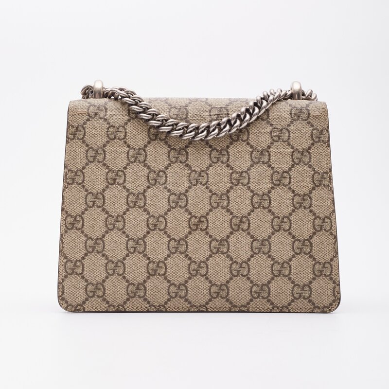 GUCCI GUCCI GG SUPREME EBONY MONOGRAM DIONYSUS MINI BAG (421970)