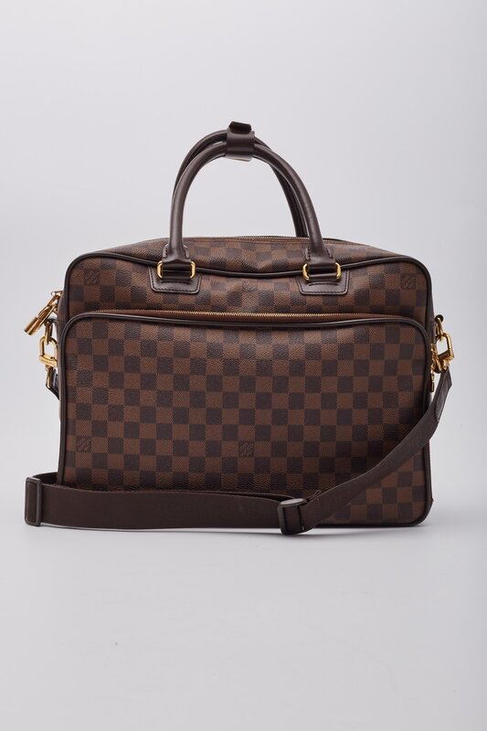 LOUIS VUITTON LOUIS VUITTON DAMIER EBENE ICARE BOOK MESSENGER BAG