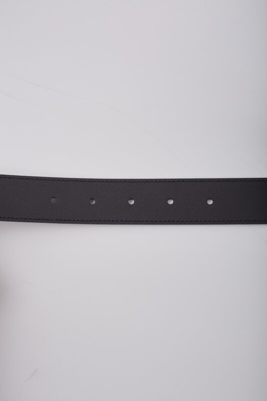 GUCCI GUCCI GG MARMONT BLACK LEATHER BELT (SIZE 80/32)