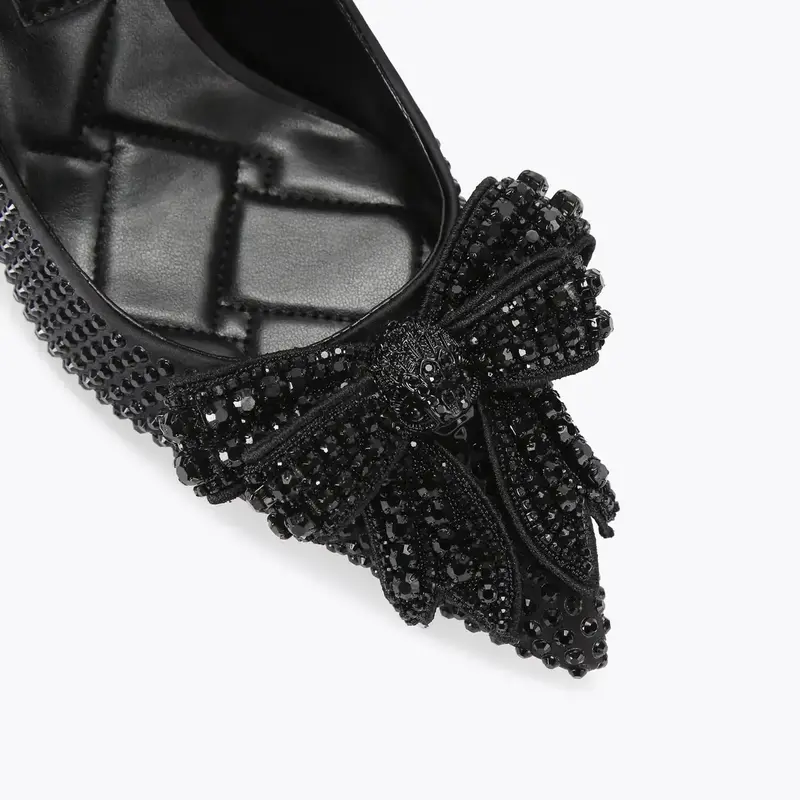 KURT GEIGER KURT GEIGER  BELGRAVIA PUMP CRYSTAL (37) BLACK