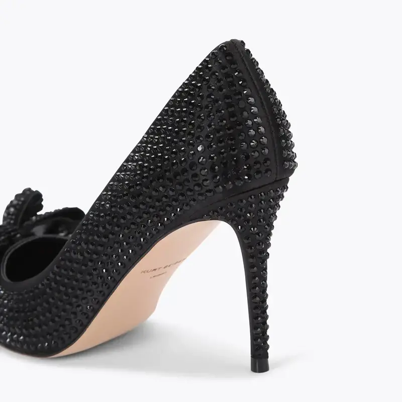 KURT GEIGER KURT GEIGER  BELGRAVIA PUMP CRYSTAL (37) BLACK