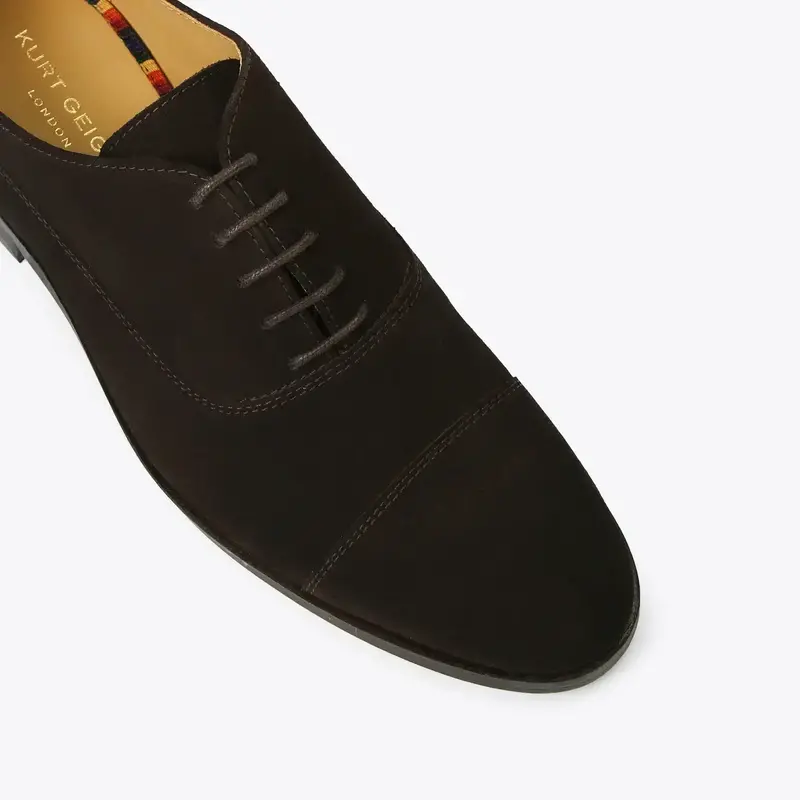 KURT GEIGER KURT GEIGER SUEDE HUNTER OXFORDS (45) BROWN