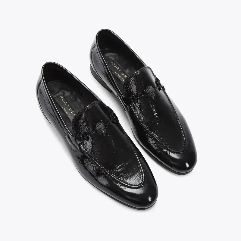 KURT GEIGER KURT GEIGER ALI LOAFER (45) BLACK PATENT