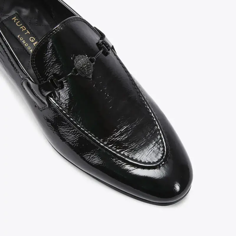 KURT GEIGER KURT GEIGER ALI LOAFER (45) BLACK PATENT