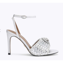 KURT GEIGER KURT GEIGER KENSINGTON SANDAL (41) SILVER