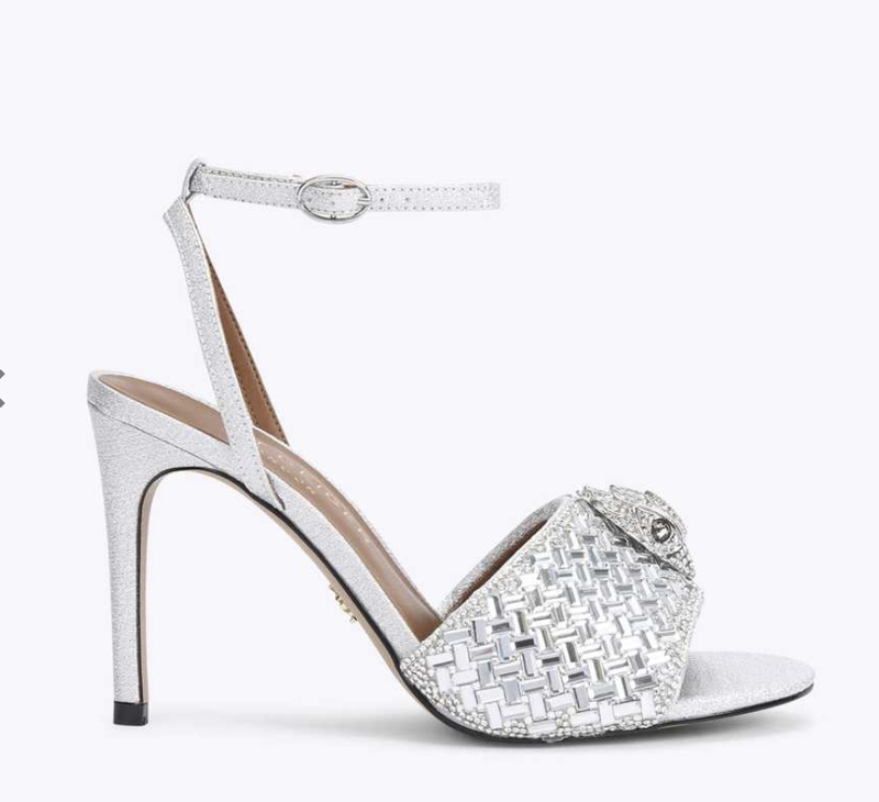 KURT GEIGER KURT GEIGER KENSINGTON SANDAL (41) SILVER